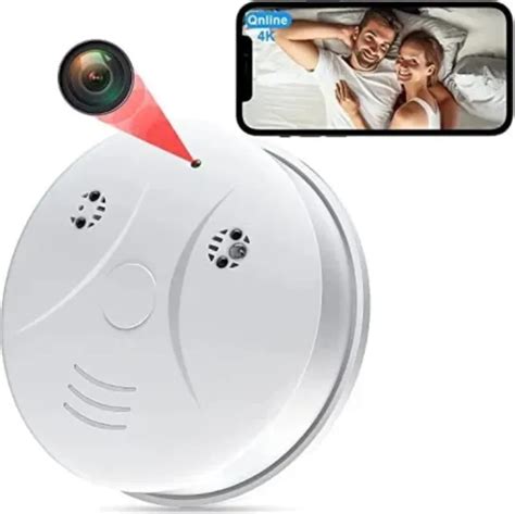 4k Hidden Camera Smoke Detector Wifi Spy Camera Hidden Cameras Hd 1080p