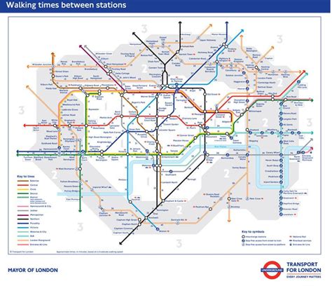 Tired Of The Tube Theres Now An Official London Underground Walking