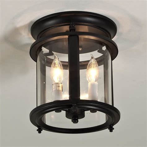 Available in clear or opal glass with plated chrome, pewter or. Classic Ceiling Lantern - Small | Lantern ceiling lights ...