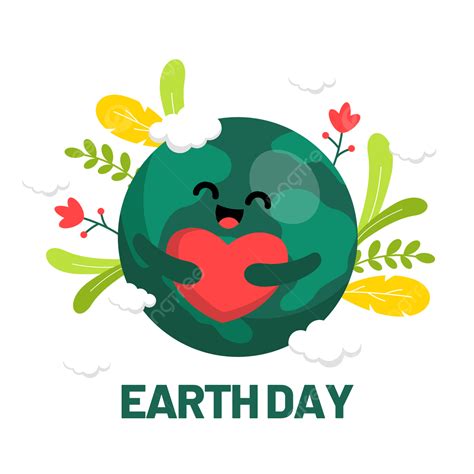 Cute Earth Day Clipart Vector Cute Green World Earth Day Cute Green