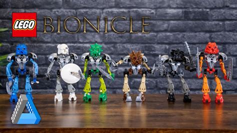 Lego Bionicle 2002 Toa Nuva Review Youtube