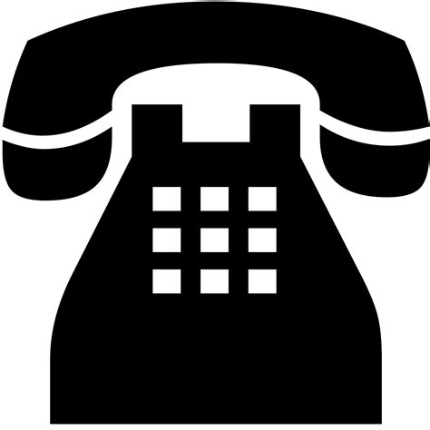 Classic Telephone Silhouette Free Stock Photo Public Domain Pictures
