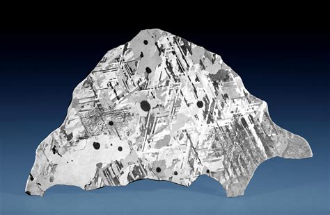 Mount Dooling Meteorite Slice — Exotic Australian Iron Meteorite With