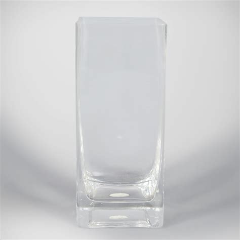 Square Glass Vase 4x8 Thumb West Coast Event Productions Inc