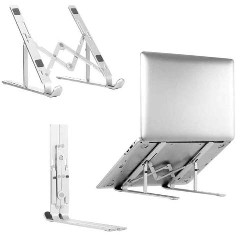 Jual Dudukan Laptop Stand Lipat Aluminium Foldable Adjustable 7 Level