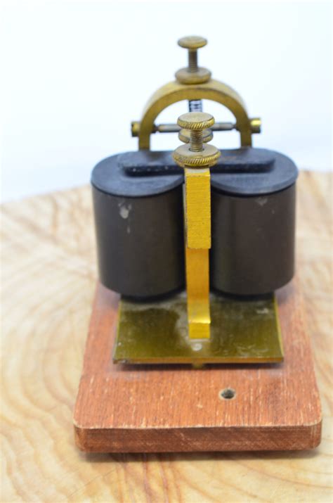 Morse Telegraph Sounder By Jh Bunnell And Co