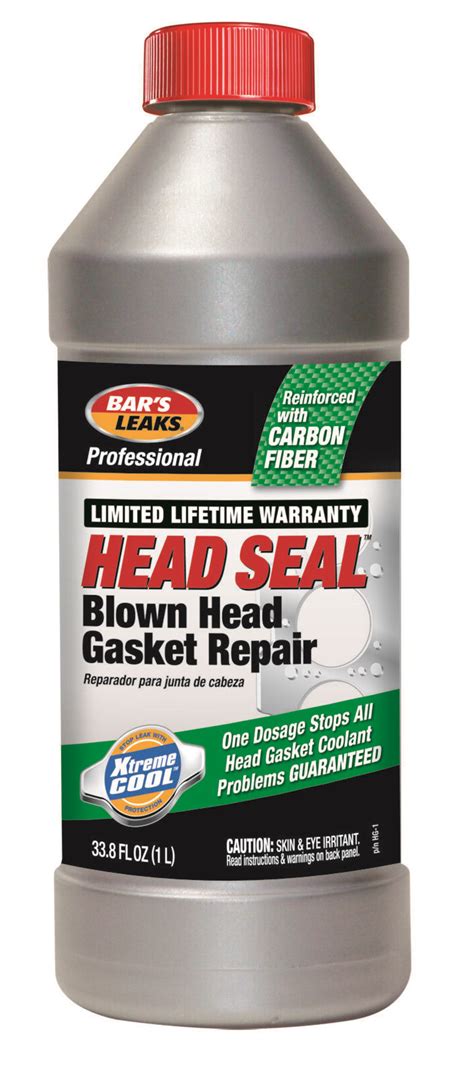 Bars Leaks Hg 1 Head Gasket Repair And Cooling Sealant For Auto Care 33