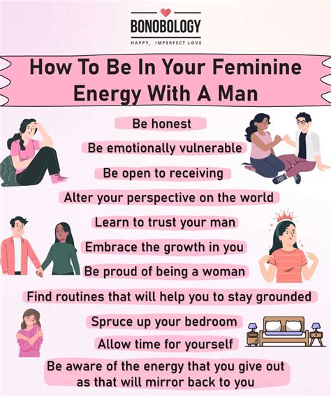 How To Be In Your Feminine Energy With A Man 11 Tips