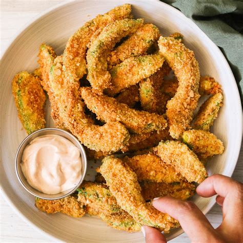 Keto Avocado Fries In The Air Fryer Or Oven What Great Grandma Ate
