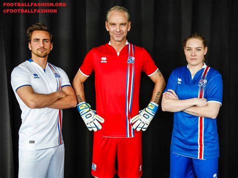 The team is controlled by the football association of iceland, and have been a fifa member since 1947 and an uefa member since 1957. Iceland EURO 2016 Errea Home and Away Kits | FOOTBALL ...