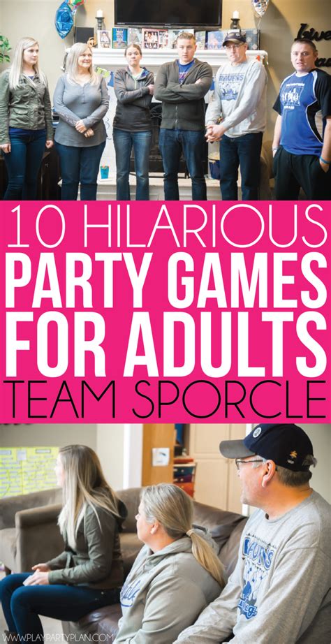 19 Hilarious Party Games For Adults Birthday Games For Adults Office