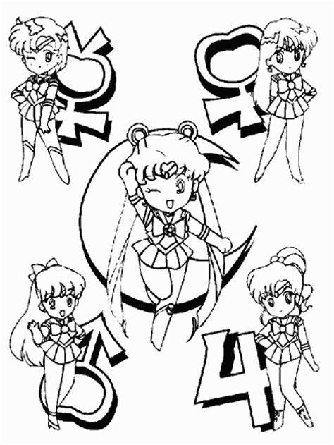 Sailor Moon Coloring Page Coloring Pages