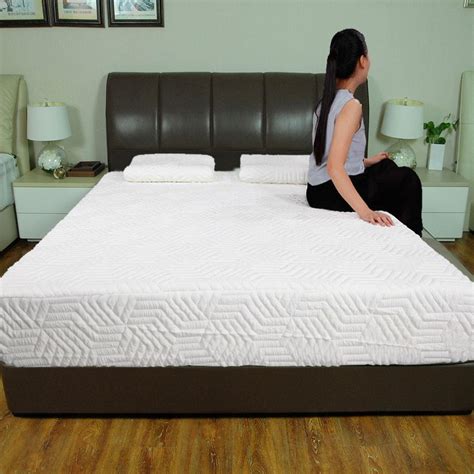 This is great for tall adults who do not have room for a wider bed. Hot 10" Full Size 3-Layer COOL Medium-Firm Memory Foam ...