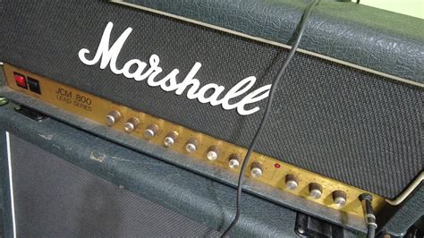 Marshall Jcm800 Model 2205 50 Watt Head Split Channel And Reverb Full