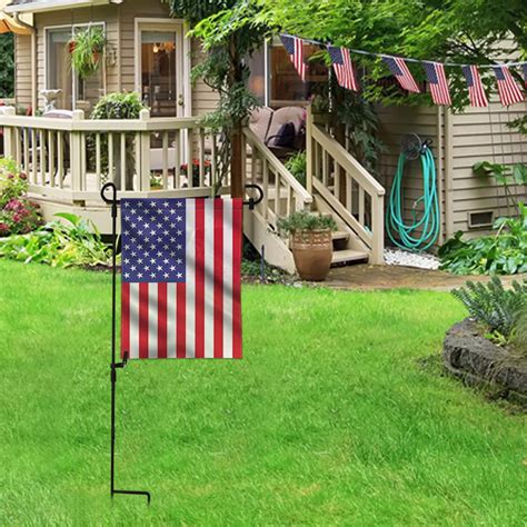4.4 out of 5 stars. Wrought Iron Garden Flag Stand 37x14 Inch - Anley Flags