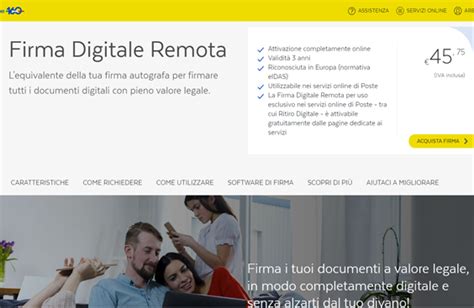 Firma Digitale Con Spid Poste Guida Pratica