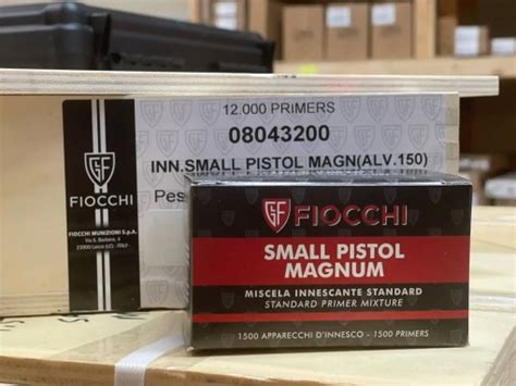 Fiocchi Small Pistol Magnum Primers 1500 Primers Rifle Armory