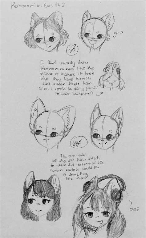 How I Draw Kemonomimi Ears By Rinsoolimbayashi27 On Deviantart