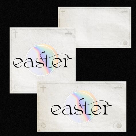 Boho Easter Sermon Series Graphics Package Small Church Media