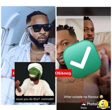 Him D Ck Long D E Reactions As Nigerian Singer Flavour N D S Pictures Leaked Online Photos