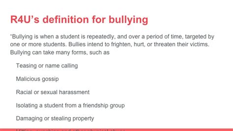 Bullying Resolution Project Cultures Of Engagement