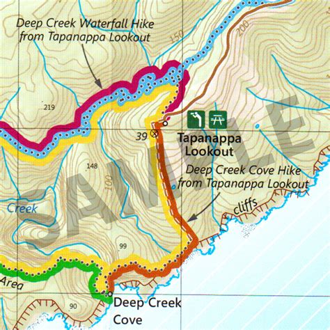 Deep Creek Conservation Park Bushwalking Map Topographic Ubicaciondepersonas Cdmx Gob Mx