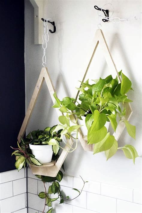 They allow gardening in restricted spaces. 40 Elegant DIY Hanging Planter Ideas For Indoors - Bored Art
