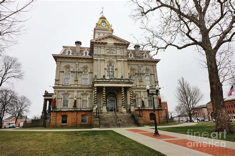 Licking County Courthouse Newark Ohio 5931 Photograph By Jack Schultz