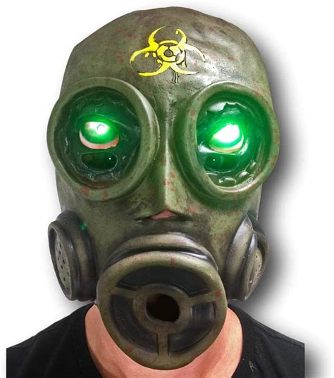 Rubber Johnnies Purge Gas Mask Anarchy Election Led Halloween
