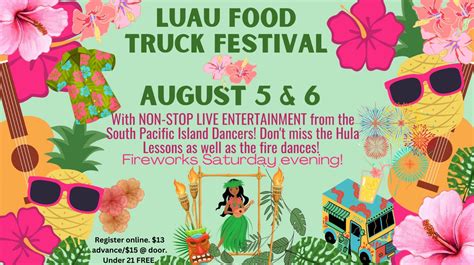 luau at laurita food truck festival ocean county tourism