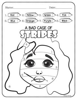 A Bad Case of STRIPES - Activities by Cheeky Cherubs | TpT
