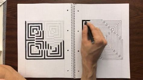 Optical Illusion Drawing Part 1 Pixel Art Crtam Optičku Iluziju Youtube