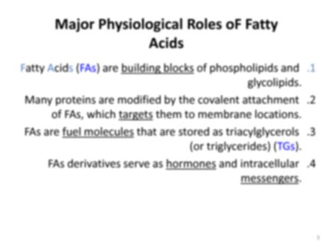 Solution Fatty Acid Metabolism Studypool