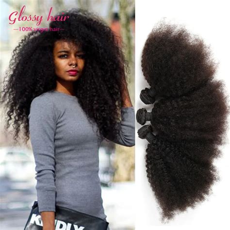 Mongolian Afro Kinky Curly Virgin Hair Cheap Rosa Hair Products 100 Human Hair Curly Weave 3