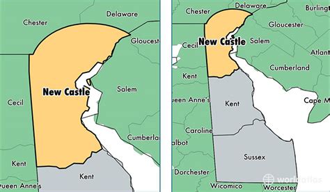 New Castle County Map