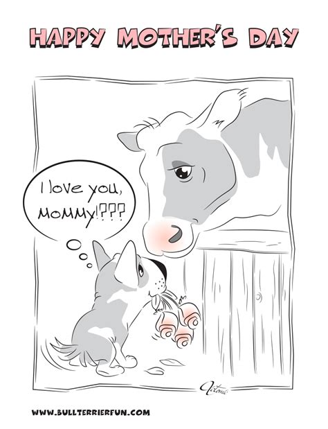Bull Terrier Cartoons