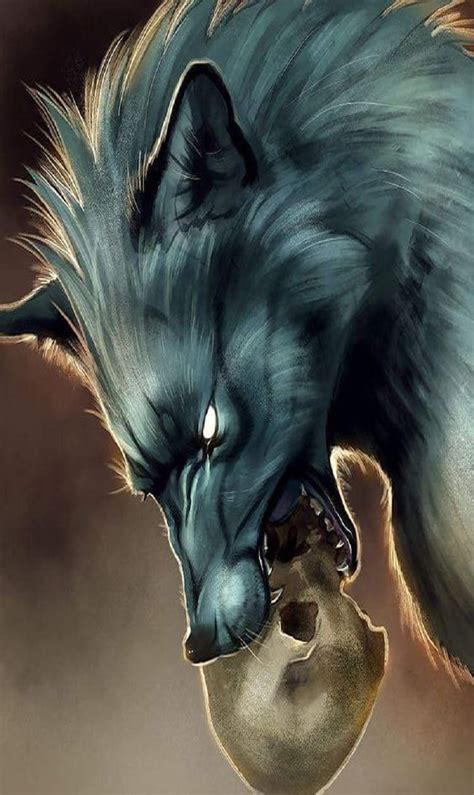 2024 Werewolf Werewolf Skull Wolf Hd Phone Wallpaper 800x1342