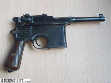 Armslist For Sale Mauser C96 Bolo Broomhandle Post War Commercial 763
