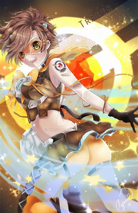 Overwatch Magical Girl Tracer By Ayasal On Deviantart