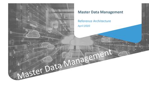 Ppt Master Data Management Mdm Reference Architecture 13 Slide Ppt