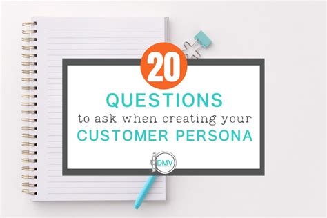 how to create an ideal customer persona 20 questions to ask digital marketing vault