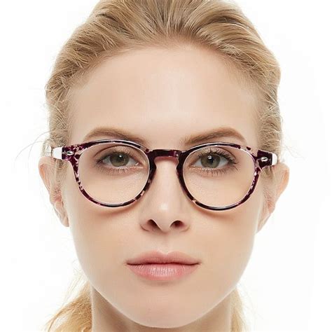 Occi Chiari Lightweight Designer Acetate Frame Stylish Reading Glasses For Women 5006 Purple2