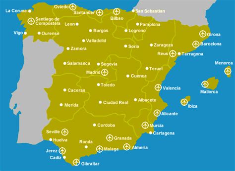 Aeropuertos De Andalucía Y Del Sur De Españaa