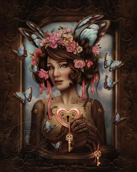 Brigid Ashwood A Hearts Choice Steampunk Fairy Fairy Art