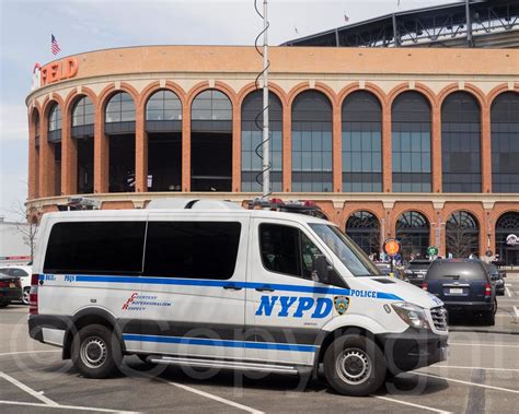 Nypd Police Van 2015 New York Mets Opening Day Citi Fiel Flickr