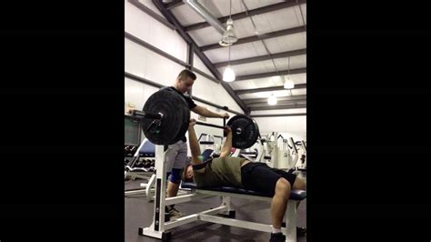 315x5 Band Assisted Bench Press At 175 Youtube