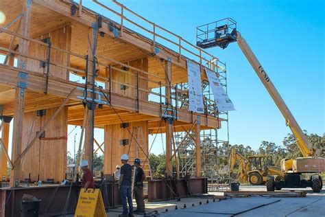 Two Story Cross Laminated Timber Structure Tested In 67 Earthquake