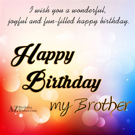 Happy Birthday Wishes For Brother Happy Birthday Wish Vrogue Co