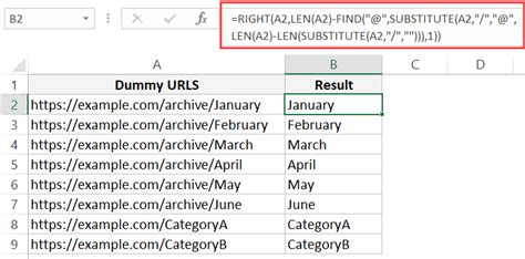Excel Search Formula Results