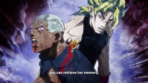 Jojo Stone Ocean Pucci Remembers Dio And Gets His First Stand